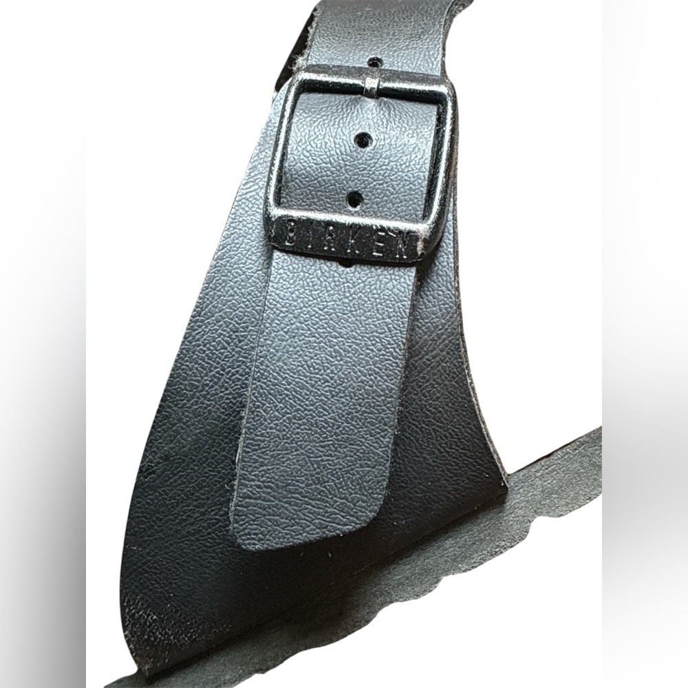 Birkenstock Gizeh Biko-Flor Black Thong Sandals. Size EU 36/ US 5-5.5. - Picture 11 of 16